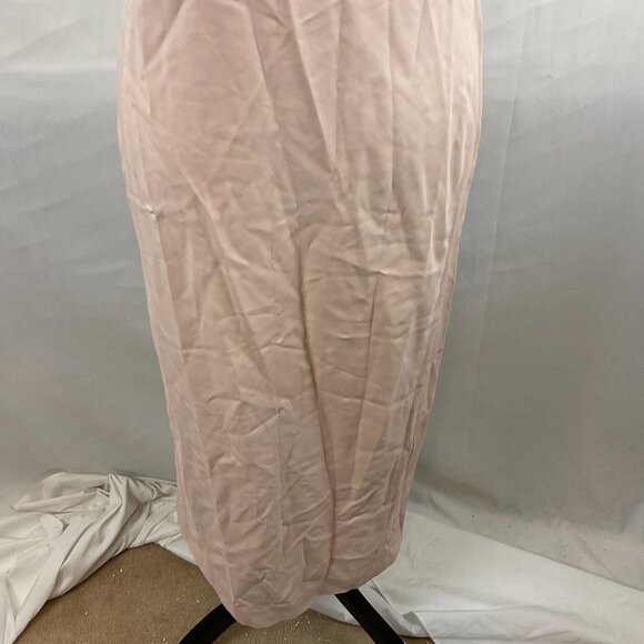 Sportmax Dress M Light Pink Cap Sleeve Pleat Ruched Detail Max Mara - Picture 12 of 13